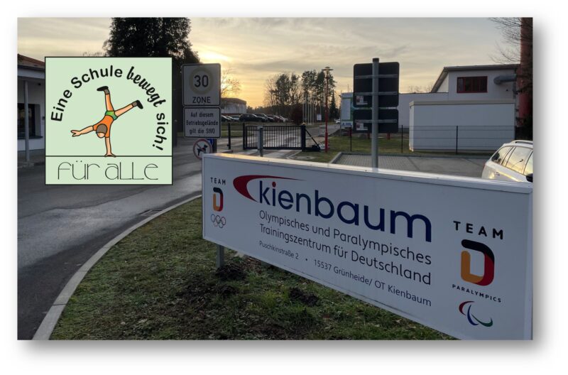 Premiere: Die Drittklässler der Gerhart-Hauptmann-Grundschule absolvieren ein Schwimmlager im Olympischen und Paralympischen Trainingszentrum Kienbaum. Foto: Lisa Vogel/Montage: Anke Beißer