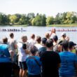 Lob für die geglückte Premiere: Sowohl die Drachboote-Teams als auch die Zuschauer waren begeistert vom ersten FARMER CUP in Kagel. Foto: Sandra Brettschneider