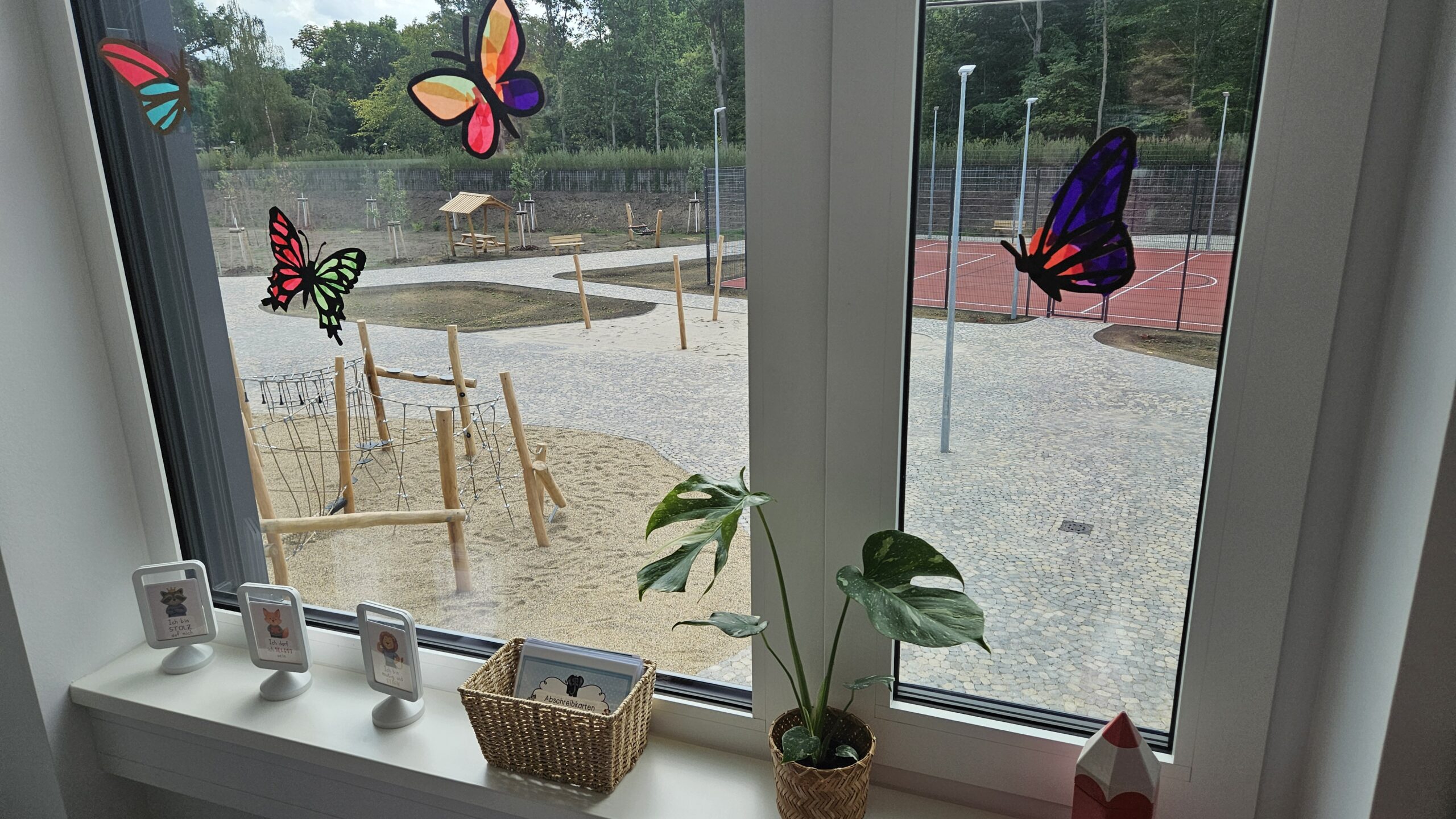 ... auf den Schulhof