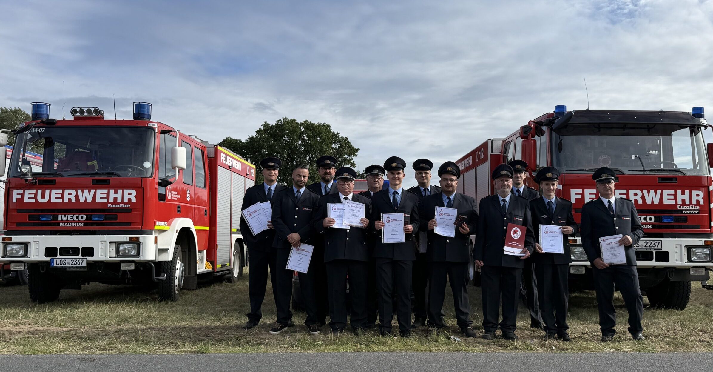 Anerkennung für das Ehrenamt: Beim Gemeindefeuerwehrtag werden traditionell Feuerwehrleute befördert und besonders geehrt. Foto: Heidi Bauer.